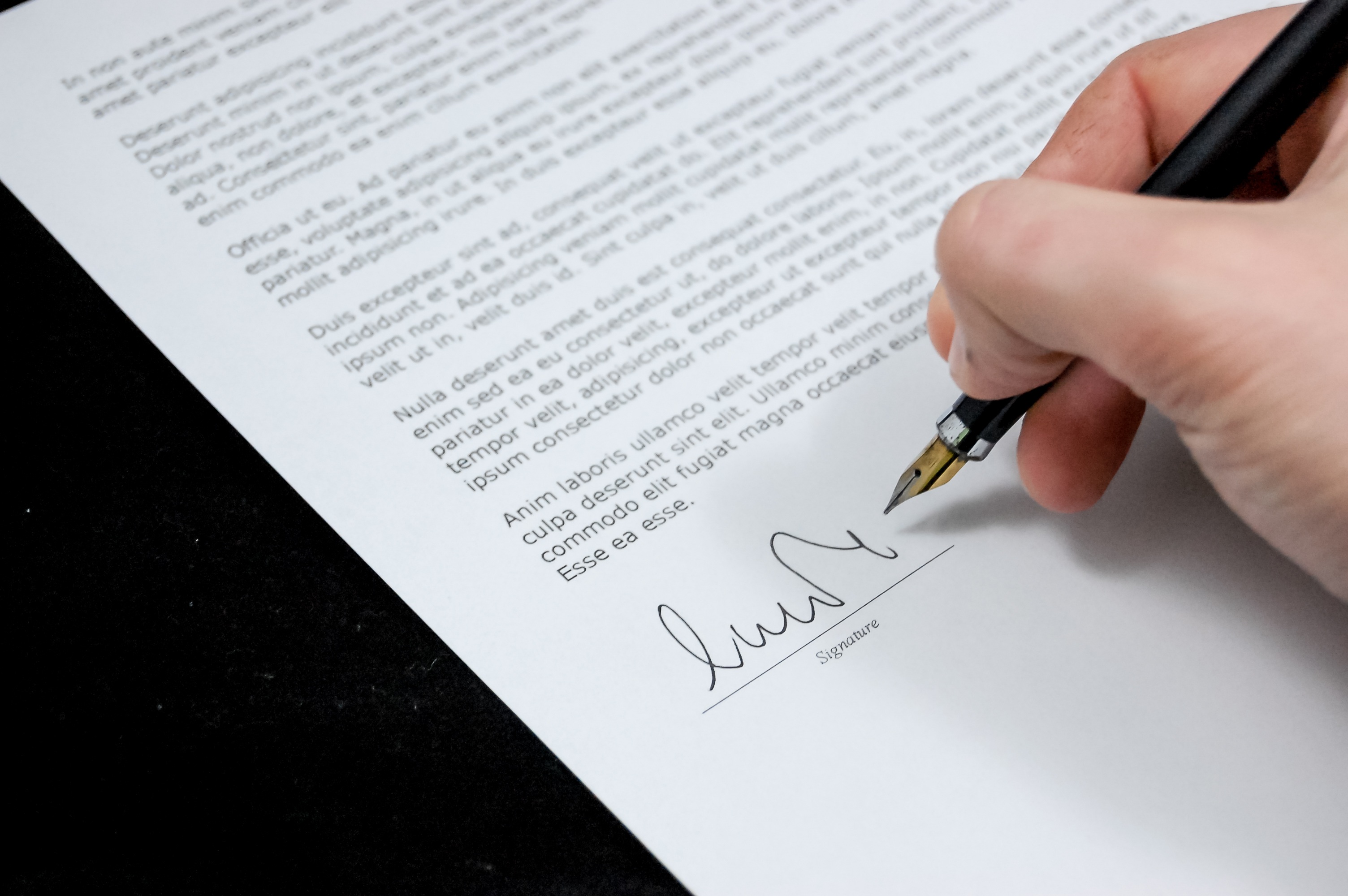 document agreement documents sign 48195 - Accueil